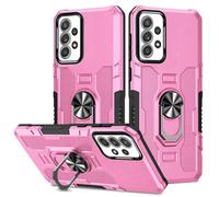 Sidande Case for Galaxy A52 Case 4G/5G/Samsung A52S SM-A526U Case, Heavy Duty Kickstand Holder Built-in Magnetic Car Mount Shockproof Camera Protective Phone Cover for Samsung Galaxy A52 Pink