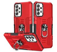 Sidande Case for Galaxy A52 Case 4G/5G/Samsung A52S SM-A526U Case, Heavy Duty Kickstand Holder Built-in Magnetic Car Mount Shockproof Camera Protective Phone Cover for Samsung Galaxy A52 Red