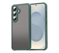 Sidande Case for Galaxy S25 Case/for Galaxy S24 SM-S931B Translucent Cases, Matte Slim Bumper Cover with Military Grade Protection Shockproof Rugged Phone Cover for Samsung GalaxyS25 Green