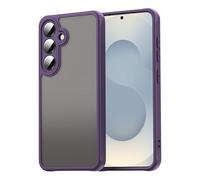 Sidande Case for Galaxy S25 Case/for Galaxy S24 SM-S931B Translucent Cases, Matte Slim Bumper Cover with Military Grade Protection Shockproof Rugged Phone Cover for Samsung GalaxyS25 Purple