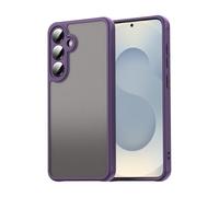 Sidande Case for Galaxy S25 Plus Case/for Galaxy S24 Plus 5G SM-S936B Translucent Cases, Matte Slim Bumper Cover Military Grade Protection Shockproof Rugged Phone Cover for Samsung GalaxyS25+ Purple