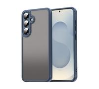 Sidande Case for Galaxy S25 Plus Case/for Galaxy S24 Plus 5G SM-S936B Translucent Cases, Matte Slim Bumper Cover Military Grade Protection Shockproof Rugged Phone Cover for Samsung GalaxyS25+ Blue