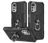 Sidande Case for Moto G22 Case, Motorola E32/E32S XT2231-1 Case, Heavy Duty Kickstand Holder Built-in Magnetic Car Mount Shockproof Camera Protective Phone Cover for Motorola Moto G22 Black