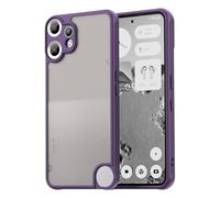 Sidande Case for Nothing CMF Phone 2 Pro Translucent Cases, Matte Slim Bumper Cover with Military Grade Protection Shockproof & Rugged Armour Phone Cover for Nothing CMF Phone2 Pro Purple
