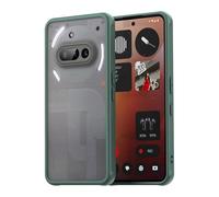 Sidande Case for Nothing Phone 3a Case, Phone(3a) Translucent Cases, Matte Slim Bumper Cover with Military Grade Protection Shockproof & Rugged Armour Phone Cover for Nothing Phone 3a Green