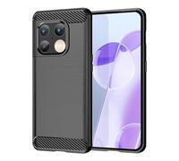 Sidande Case for Oneplus 10 Pro Case, NE2210 Case, Ultra Slim Phone Cover with Shock-Absorption Carbon Fiber TPU Rubber Protective Cases for Oneplus 10 Pro 5G Black