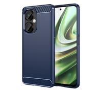 Sidande Case for OnePlus Nord N30 5G Case, Nord CE 3 Lite 5G/Oppo K11X Case, Ultra Slim Phone Cover with Shock-Absorption Carbon Fiber TPU Rubber Protective Cases for OnePlus Nord N30 5G Navy Blue