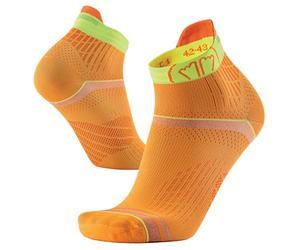 Sidas Run Feel Running Socks, 3 Non-Slip Grip Stripes, Ventilated Knitting, Odor Management, Running Socks for Men and Women