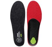 Sidas - Ski boot sole - 3Feet Eco Warm Mid in Aluminium - Size 42-43 - Red Red 42-43