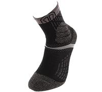 Sidas - Trail Protect Ankle blk grs - Running Socks - Black - Size 8-9, Multicolored