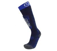 Sidas Unisex Cold Weather Merino Wool Shin Protection Medium Volume Knee-High Ski Protect Socks, Blue, 39-41