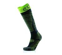 Sidas Unisex Sweat-wicking Fall/Winter Warm Soft Merino Wool Knee-length Ski Comfort Socks for Skiing