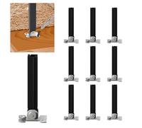 Sidasu 10-Pack Swivel Baluster Connectors for 1/2" Square Stair Balusters
