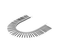 SiDAX | Collated Drywall Screws | Coarse Thread | Phillips | Bugle Head | Black | 4.2 x 65mm | Box 500 pcs (COL01-4265)