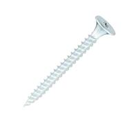 SiDAX | Drywall Screws | Fine Thread | Phillips | Bugle | Clear Zinc | 3.5 x 38mm | Box 1000 pcs (DRY07-35038)