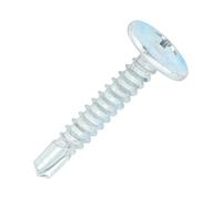 SiDAX | Drywall Screws | Self-Drilling | Phillips | Wafer | Clear Zinc | 4.2 x 25mm | Box 1000 pcs (DRY11-SD4225)