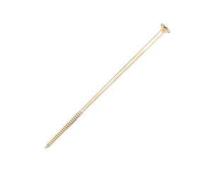 SiDAX | General-Purpose Woodscrews | PoziDrive | Countersunk | Yellow Zinc | 6.0 x 200mm | Box 100 pcs (CHP01-060200)