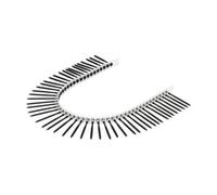 SiDAX Limited Sidax Collated Drywall Screws - Coarse Thread - Phillips - Bugle Head - Black - 4.2 X 65mm - Box 500 Pcs