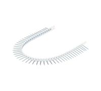 SiDAX Limited Sidax Collated Drywall Screws - Fine Thread - Phillips - Bugle Head - Clear Zinc - 3.5 X 35mm - Box 1000 Pcs
