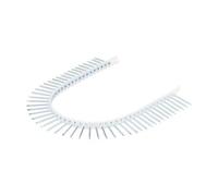 SiDAX Limited Sidax Collated Drywall Screws - Self-Drilling - Phillips - Bugle Head - Clear Zinc - 3.5 X 45mm - Box 1000 Pcs