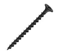 SiDAX Limited Sidax Drywall Screws - Coarse Thread - Phillips - Bugle - Black - 3.5 X 50mm - Box 1000 Pcs