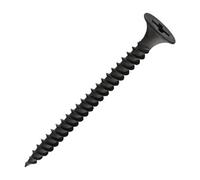 SiDAX Limited Sidax Drywall Screws - Fine Thread - Phillips - Bugle - Black - 3.5 X 42mm - Box 1000 Pcs