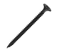 SiDAX Limited Sidax Drywall Screws - Fine Thread - Phillips - Bugle - Black - 3.5 X 50mm - Box 1000 Pcs