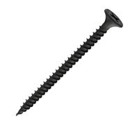 SiDAX Limited Sidax Drywall Screws - Fine Thread - Phillips - Bugle - Black - 3.5 X 50mm - Box 200 Pcs