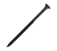 SiDAX Limited Sidax Drywall Screws - Fine Thread - Phillips - Bugle - Black - 4.2 X 75mm - Box 200 Pcs