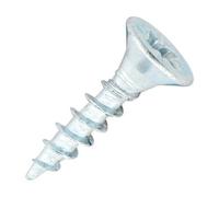 SiDAX Limited Sidax General-Purpose Woodscrews - Pozidriv - Countersunk - Clear Zinc - 3.5 X 15mm - Box 200 Pcs