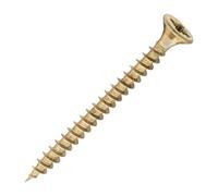 SiDAX Limited Sidax General-Purpose Woodscrews - Pozidriv - Countersunk - Yellow Zinc - 3.5 X 40mm - Box 200 Pcs
