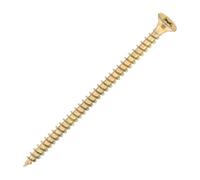 SiDAX Limited Sidax General-Purpose Woodscrews - Pozidriv - Countersunk - Yellow Zinc - 4.0 X 70mm - Box 200 Pcs