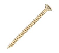 SiDAX Limited Sidax General-Purpose Woodscrews - Pozidriv - Countersunk - Yellow Zinc - 6.0 X 70mm - Box 200 Pcs