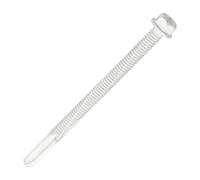 SiDAX Limited Sidax Hex Head Self-Drilling Screws - Heavy Section Steel - Exterior Silver - 5.5 X 80mm - Box 100 Pcs