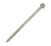 SiDAX Limited Sidax Timber Frame Screws - Hex Head - Exterior Green - 6.7 X 125mm - Box 50 Pcs