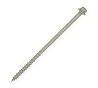 SiDAX Limited Sidax Timber Frame Screws - Hex Head - Exterior Green - 6.7 X 150mm - Box 50 Pcs