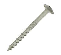 SiDAX Limited Sidax Timber Frame Screws - Torxdriv - Wafer Head - Exterior Green - 6.7 X 75mm - Box 50 Pcs
