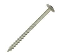 SiDAX Limited Sidax Timber Frame Screws - Torxdriv - Wafer Head - Exterior Green - 6.7 X 95mm - Box 50 Pcs