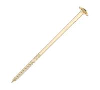 SiDAX Limited Sidax Timber Frame Screws - Torxdriv - Wafer Head - Yellow Zinc - 6.7 X 150mm - Box 50 Pcs