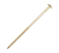 SiDAX Limited Sidax Timber Frame Screws - Torxdriv - Wafer Head - Yellow Zinc - 6.7 X 175mm - Box 50 Pcs