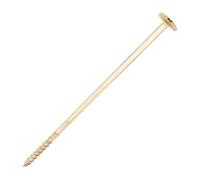 SiDAX Limited Sidax Timber Frame Screws - Torxdriv - Wafer Head - Yellow Zinc - 8.0 X 225mm - Box 50 Pcs