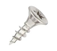 SiDAX | Stainless Steel Woodscrews | PoziDrive | Countersunk | A2 Stainless Steel | 3.5 x 12mm | Box 200 pcs (CHP04-035012)