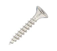 SiDAX | Stainless Steel Woodscrews | PoziDrive | Countersunk | A2 Stainless Steel | 5.0 x 30mm | Box 200 pcs (CHP04-050030)