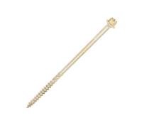SiDAX | Timber Frame Screws | Hex Head | Yellow Zinc | 6.7 x 150mm | Box 50 pcs (TFS04-67150)