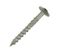 SiDAX | Timber Frame Screws | TorxDrive | Wafer Head | Exterior Green | 6.7 x 60mm | Box 50 pcs (TFS02-67060)