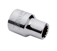 Sidchrome SCMT13416 12 Point AF Socket, 5/16 Inch Size x 3/8 Inch Drive