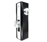 Sidco Supply Sliding Gate Lock - Hook Bolt Mortise Lock - Weldable Steel Hook Lock for Sliding Gate - Double Cylinder 1-1/8" Backset - Metal Gate Lock - Weld On Hook Lock for Rolling Gate Sliding Gate