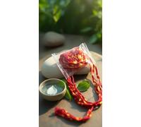 Siddhak Handmade Mauli Sacred Thread, Cotton, White, 100 cm Length, 40 Meter, for Pooja, Havan, Worship, Diwali, Festival