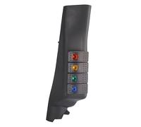 Side A-Pillar On Off PodsPanel 4 LED Rockers Switch Kit Combination Panel For JK 2011-2017 Auto Car Interior Accessories Automotive A Pillar Switch For Car Panel Vehicle Combination