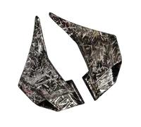 Side Aero Plate For NINJA400 2018 2019 2020 2021 2023 Motorbike Side Spoiler Winglets Aerodynamic For Wing Wind Universal Upgrade Decorative Accessories(Black1)